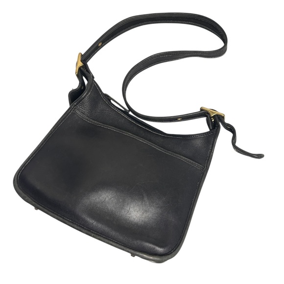 Vintage Coach Genuine Leather Legacy Zip Bag - Picture 3 of 9